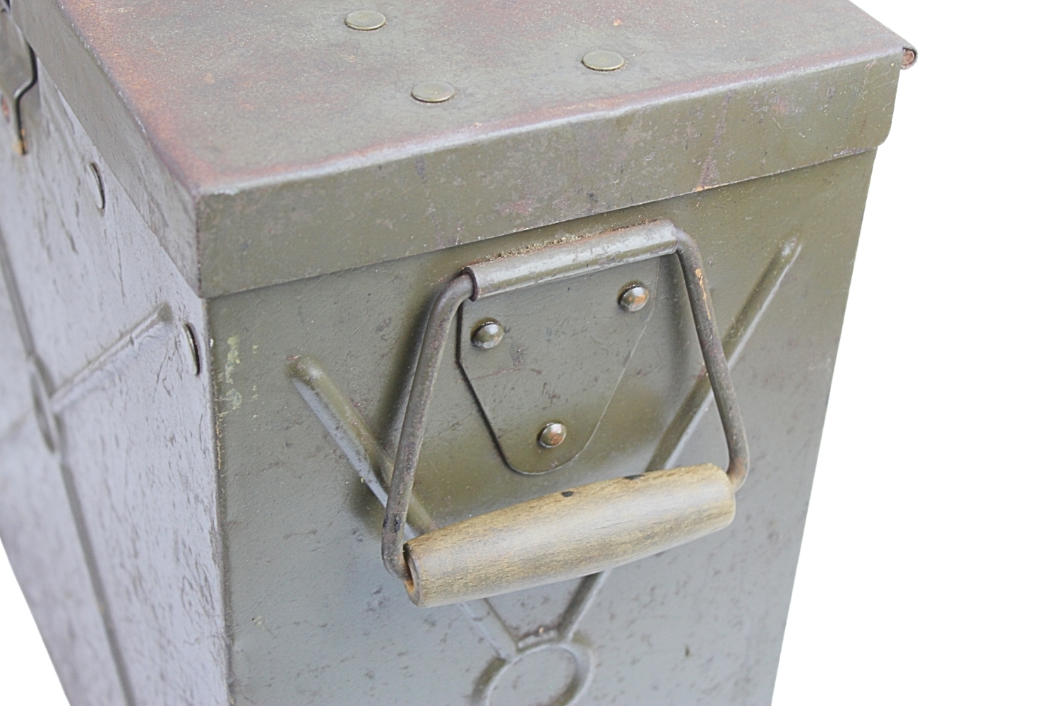 II RP Skrzynka amunicyjna NKM Hotchkiss 13,2mm wz.30 UNIKAT 