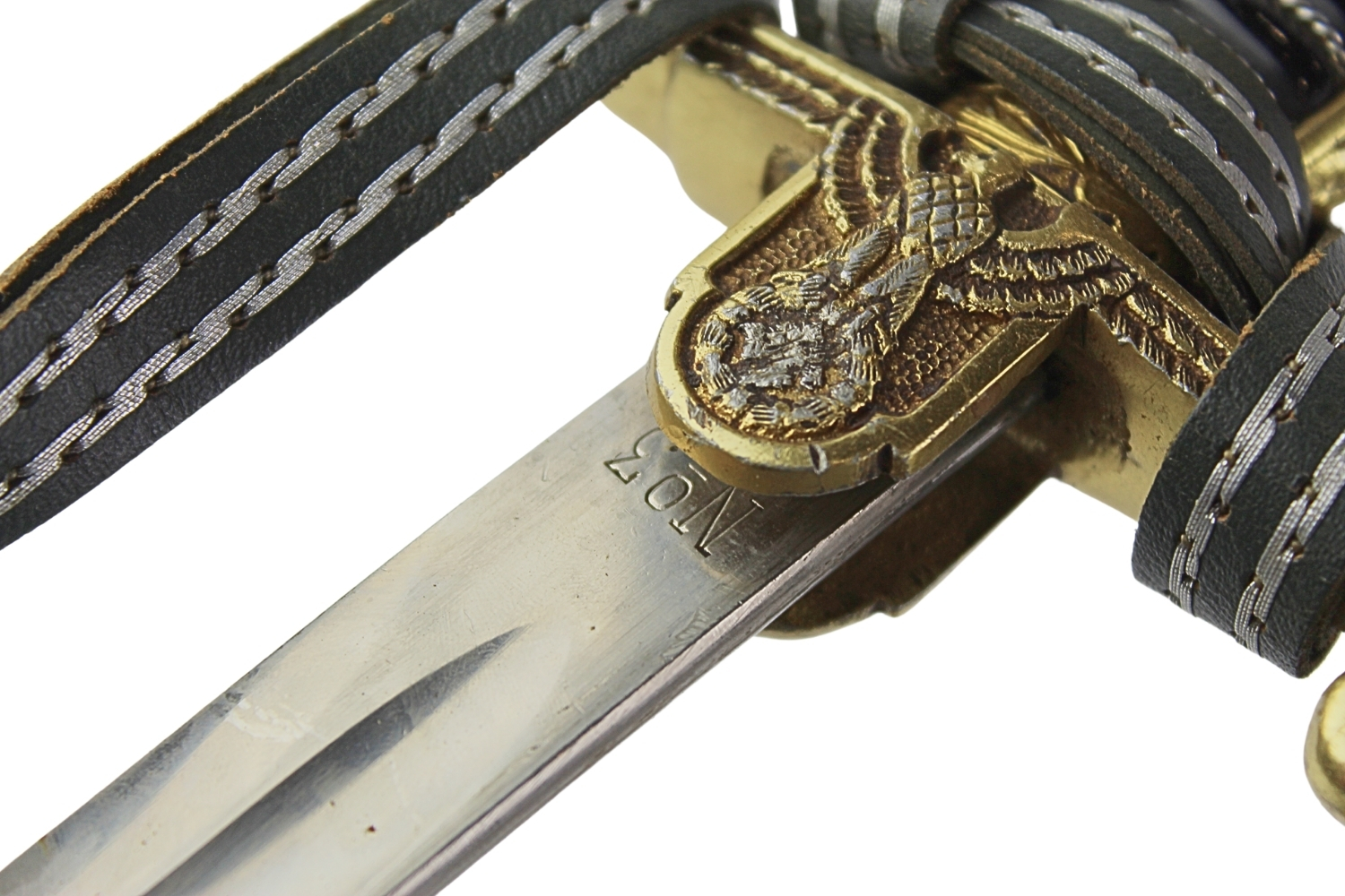 Szabla oficerska Wehrmacht Puma Solingen z temblakiem