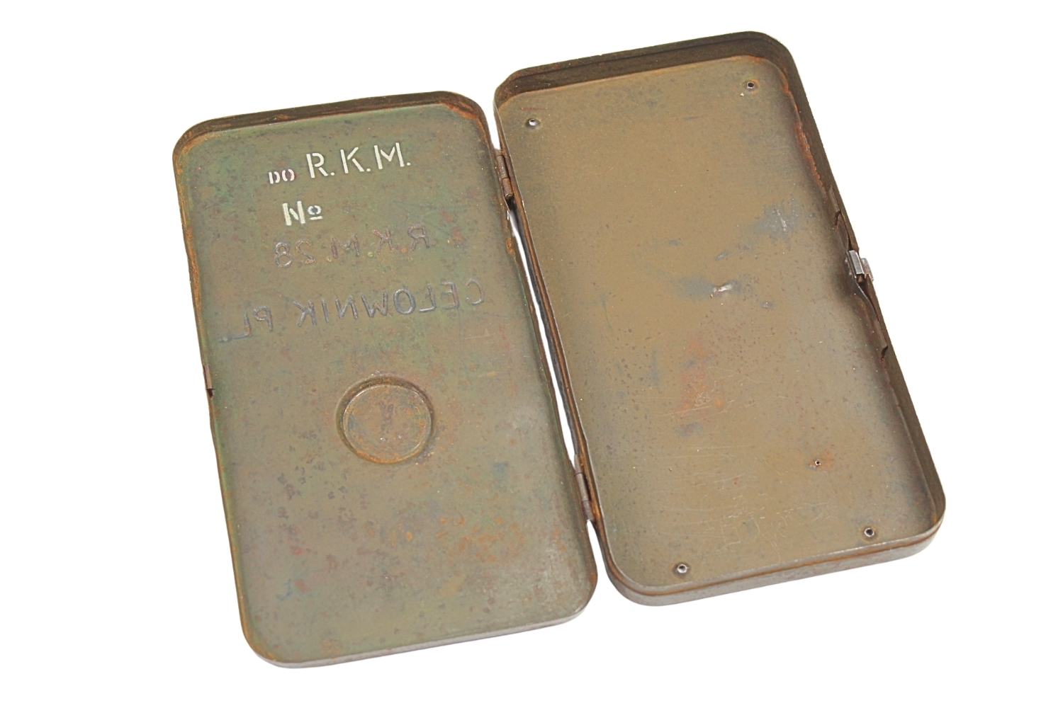 II RP RKM wz. 28 Browning Pudełko na Celownik P-lot