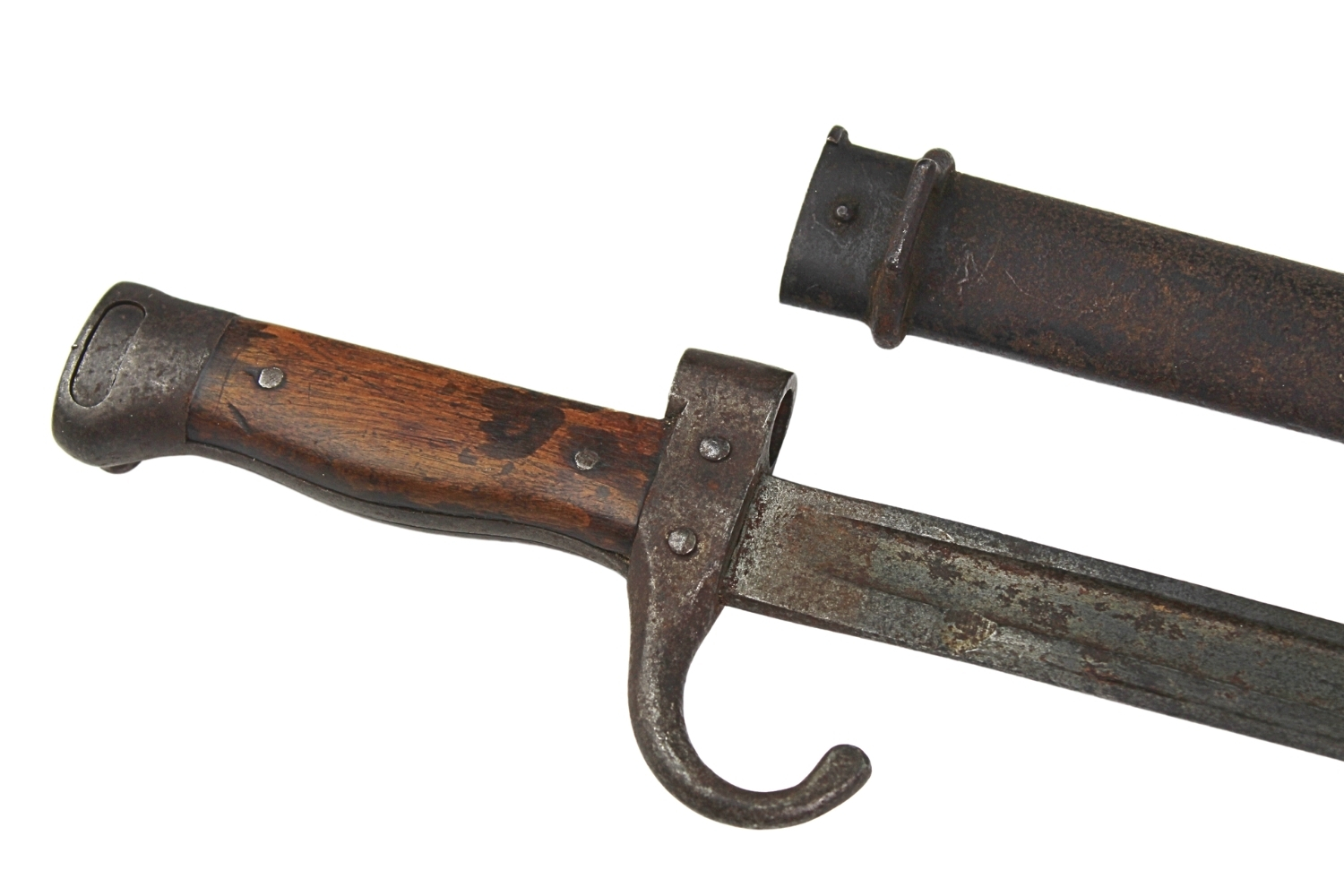 II RP Bagnet Berthier wz.92 z oznaczeniem wzoru