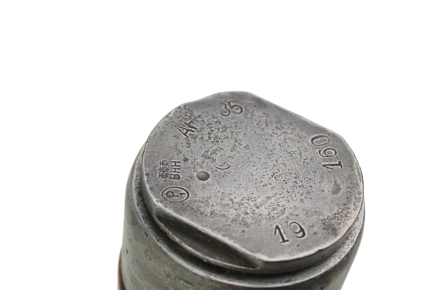 II RP Granat Pancerny wz.1910 Huta Baildon 1935 Skorupa Dekoracyjna Rzadkość