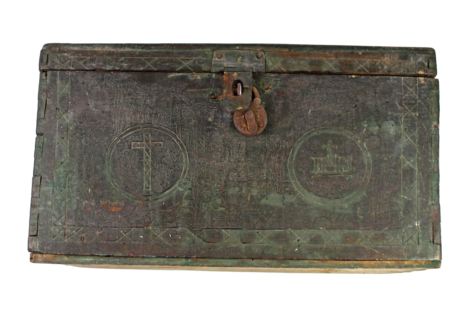 II RP Skrzynia na zestaw do odprawiania Mszy Polowych 1932 