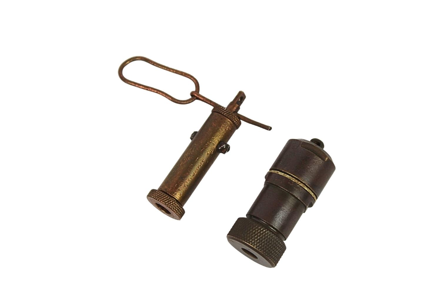 II RP zapalniki potykacze saperskie skorupa dekoracyjna