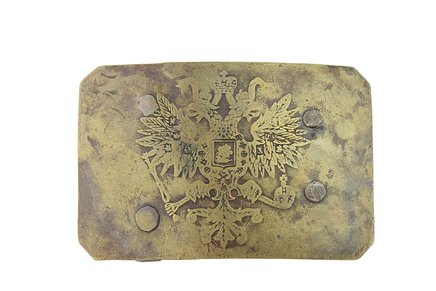 Klamra carska piechoty trawiona