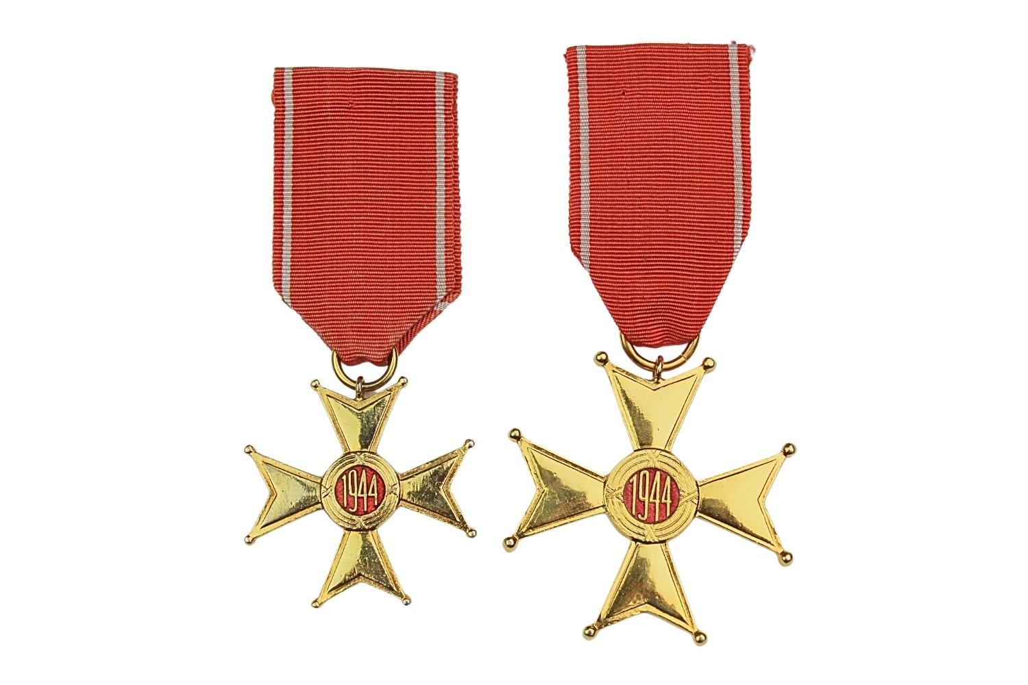 Zestaw krzyży Polonia Restituta PRL