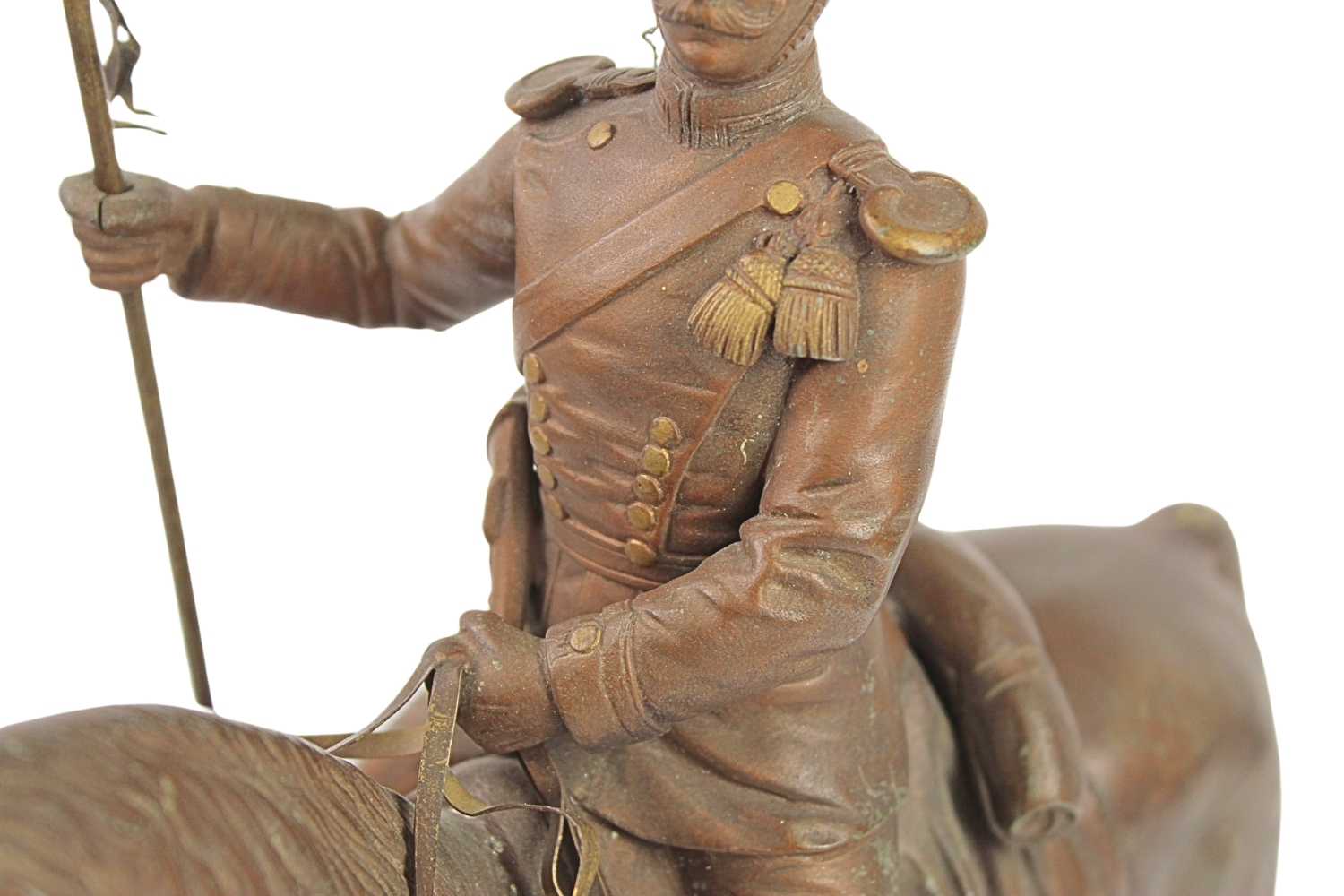 Figura pamiątkowa Ułan 1 Pułk Ułanów Gwardii 1913 