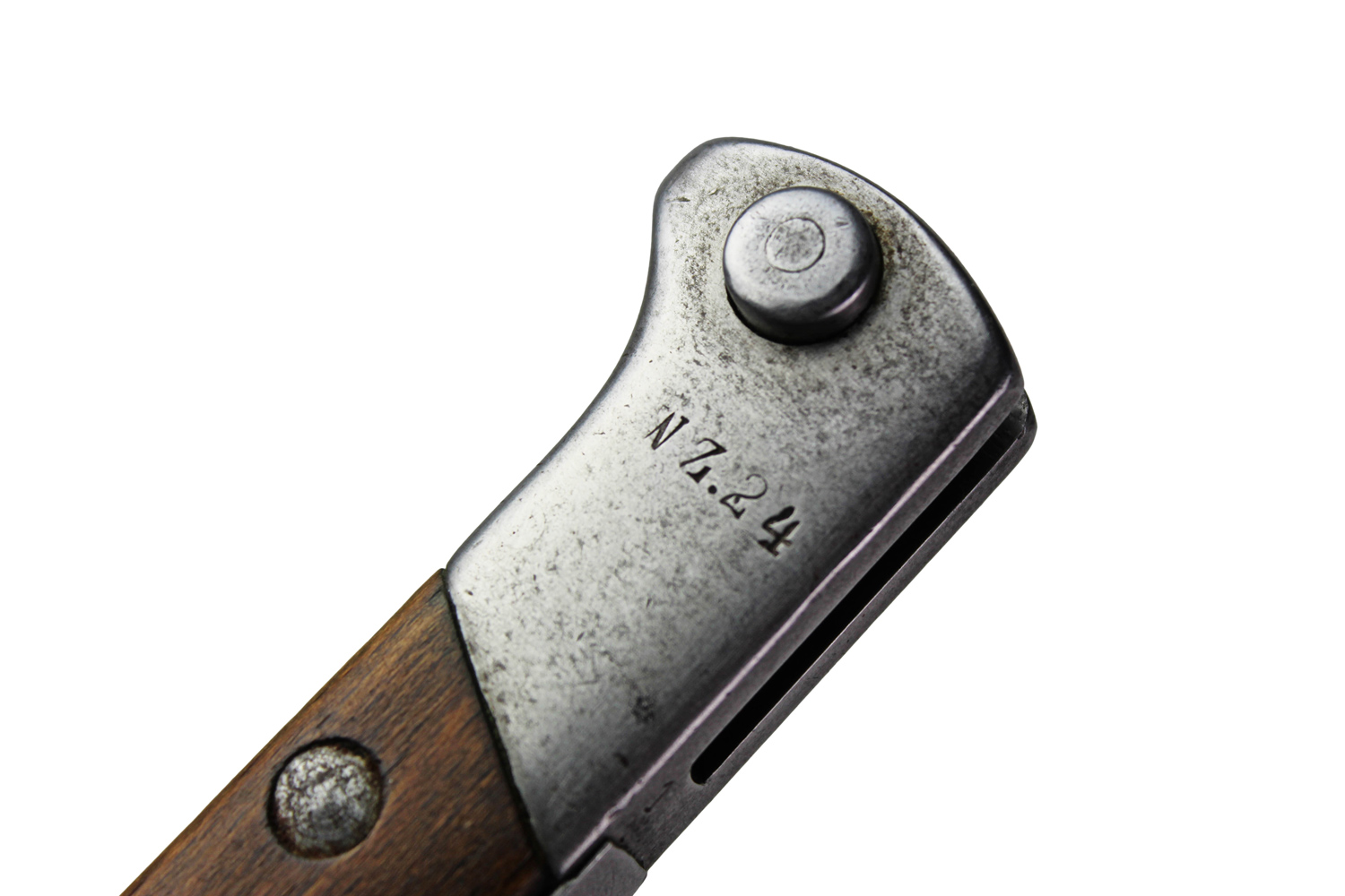 II RP Bagnet wz.24 Perkun z oznaczeniem wzoru