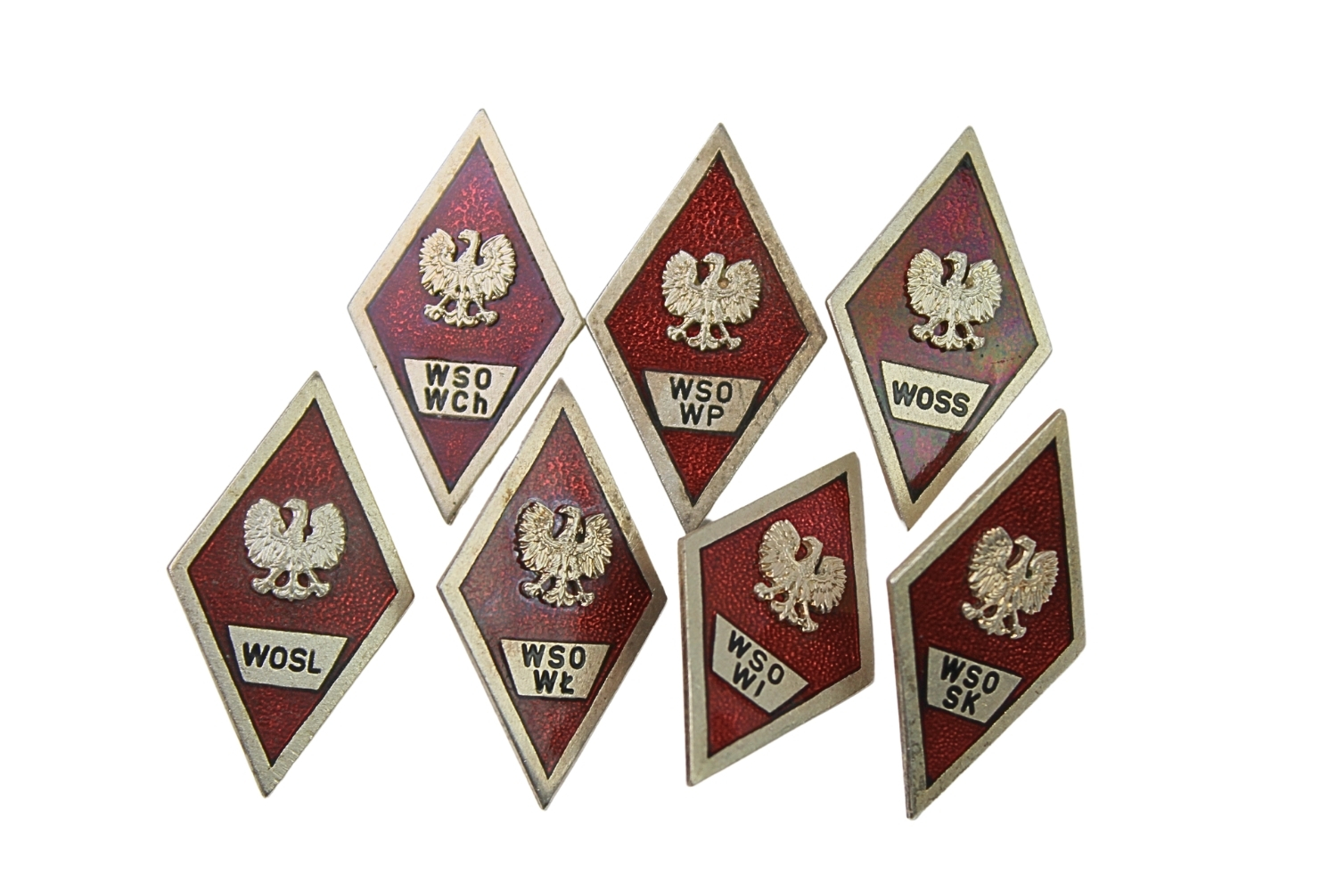 LWP Zestaw odznak Absolwentek