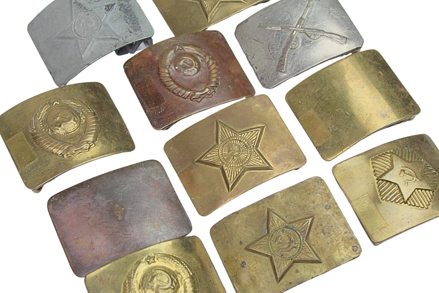 Zestaw klamer radzieckich