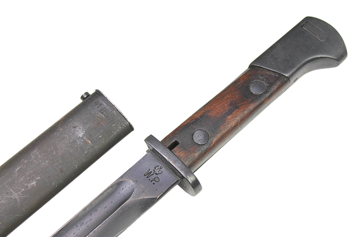 II RP Bagnet wz.29 „Perkun” zniemczony niski numer