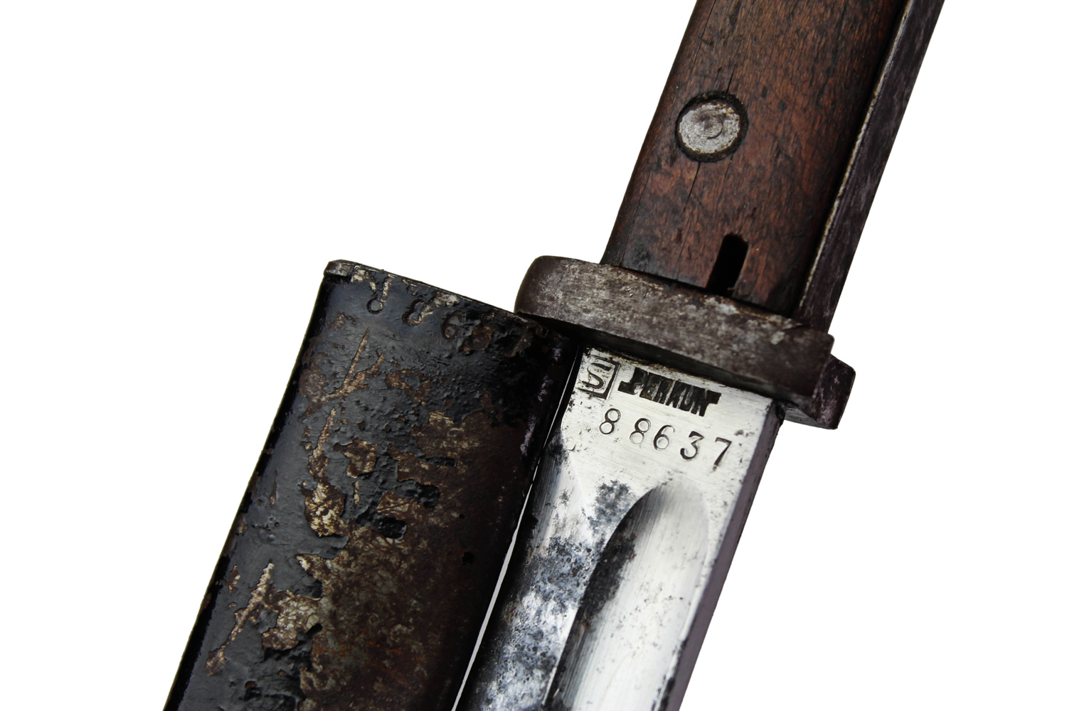 II RP Bagnet wz.24 zgodny numerycznie z oznaczeniem wzoru