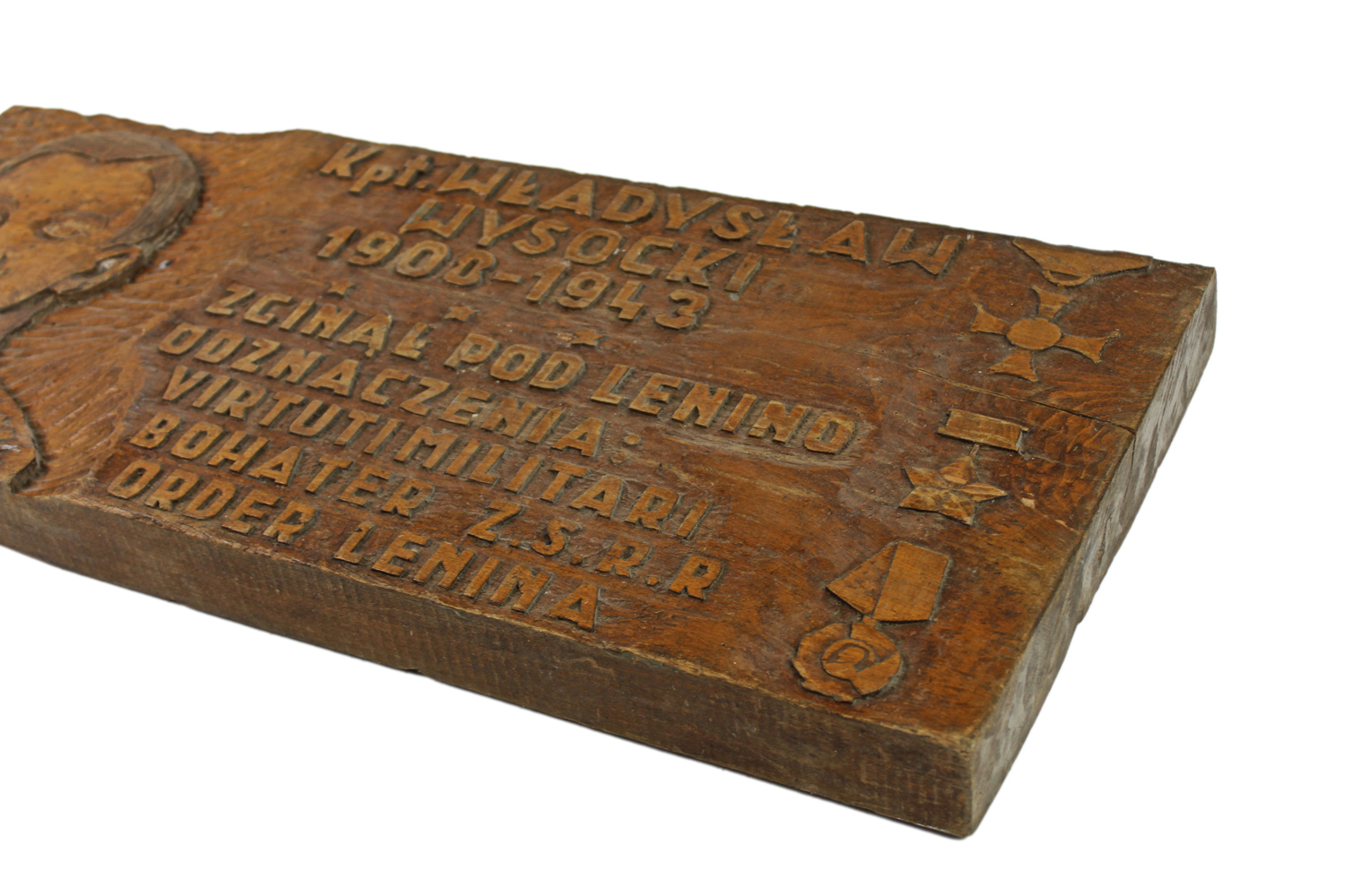 TABLICA PAMIĄTKOWA KPT. WŁADYSŁAW WYSOCKI