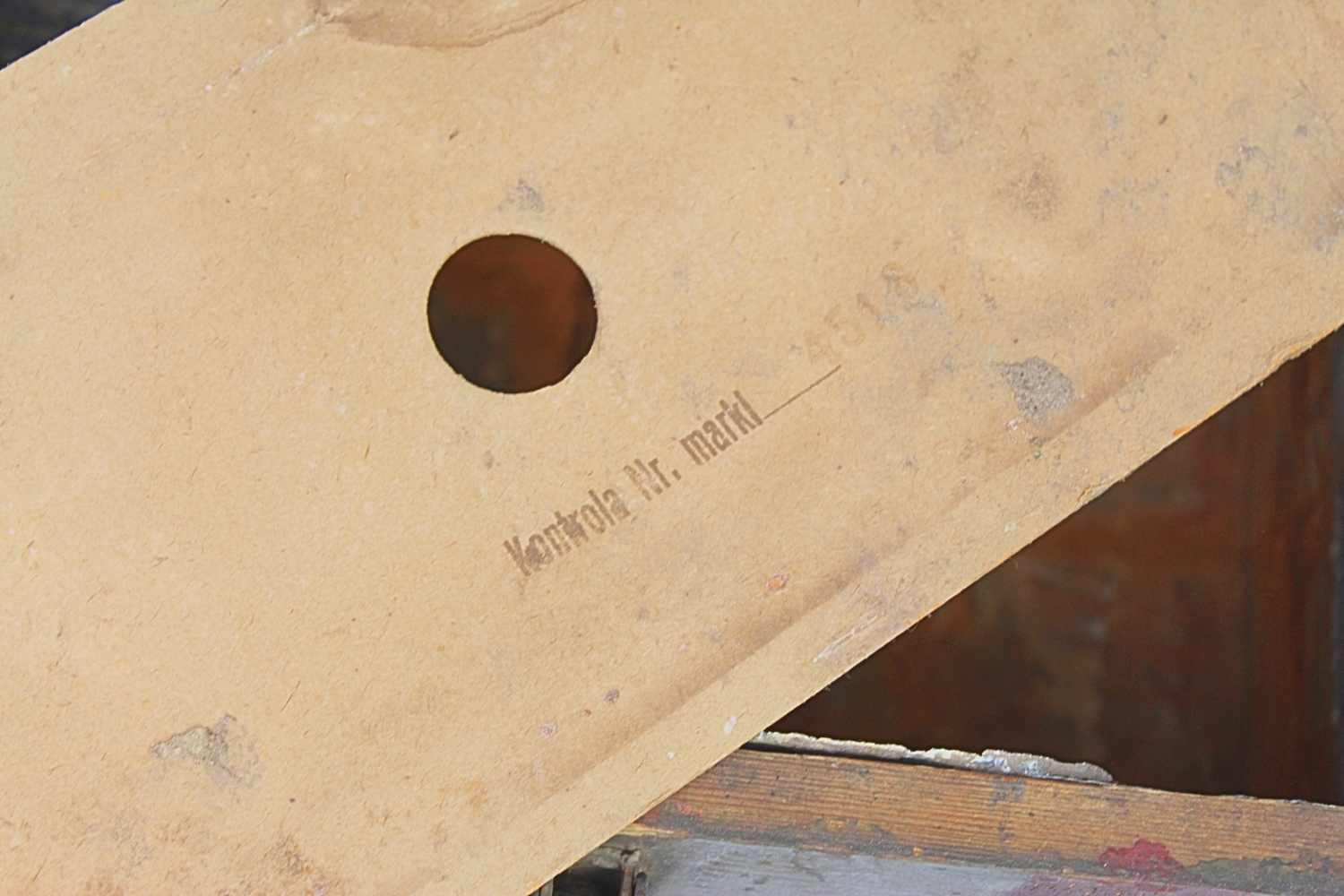 II RP Skrzynia z konserwą na amunicję Kb. Mauser W.Am. nr. 1 1939