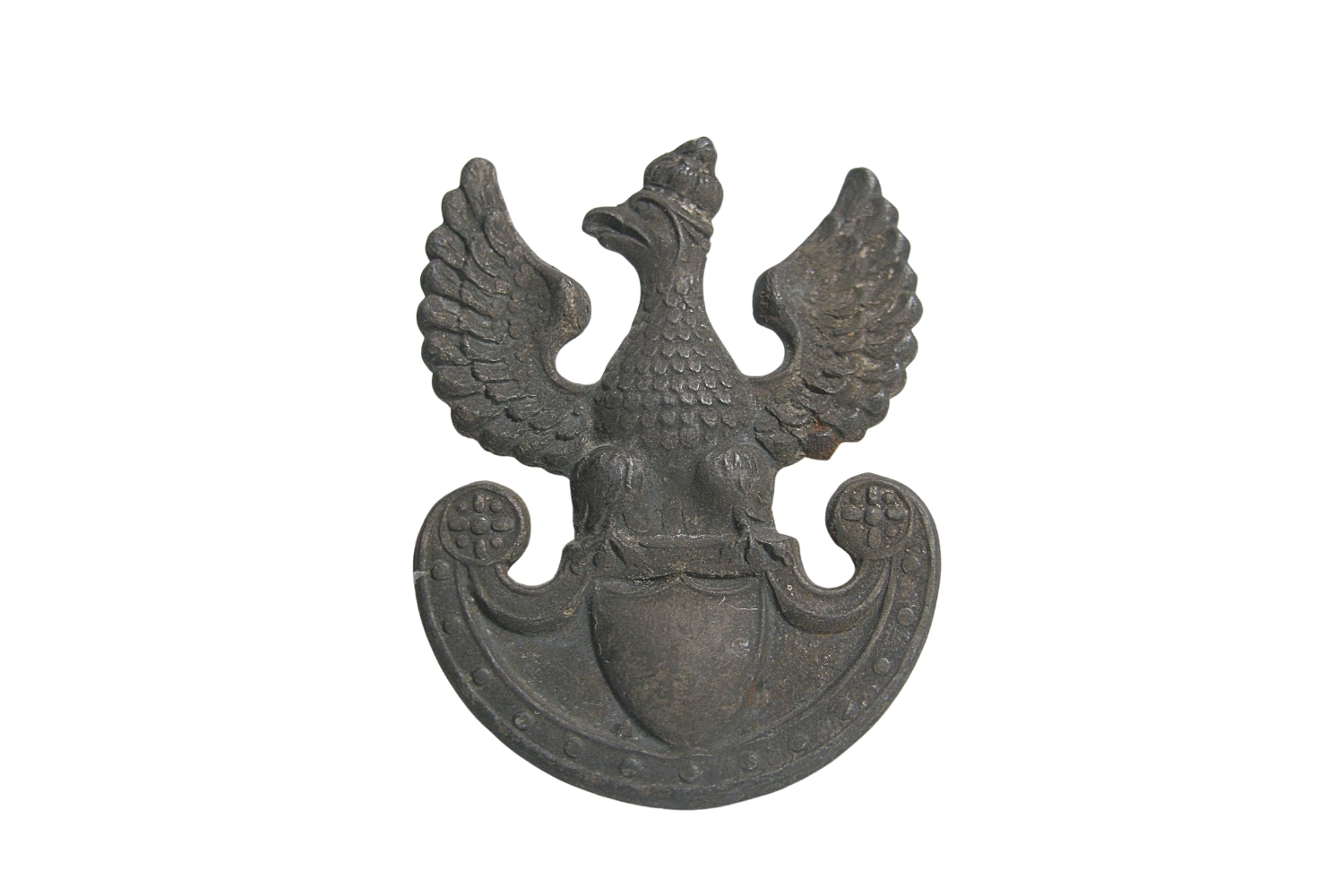 Orzeł legionowy wz.17 produkcji Chylińskiego stalowy- rzadkość