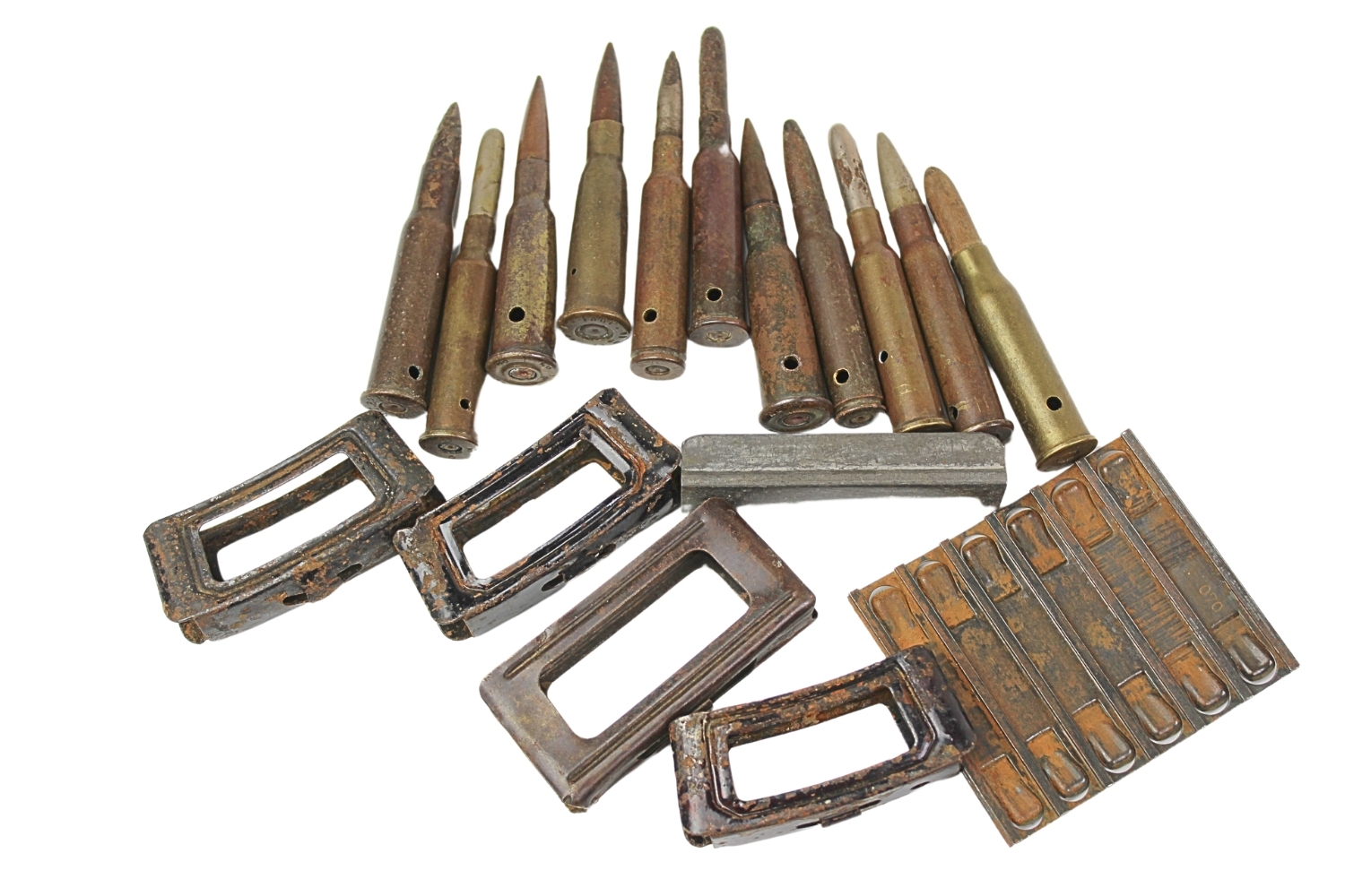 Zestaw amunicji karabinowej skorupy dekoracyjne 