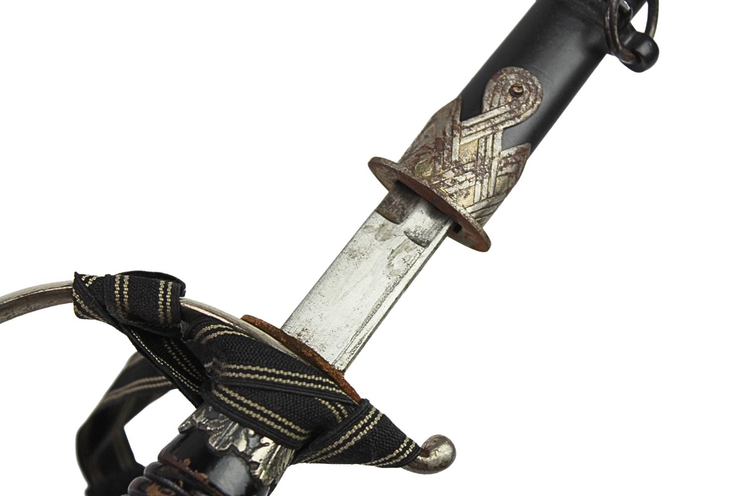 Szpada Podoficera SS z temblakiem