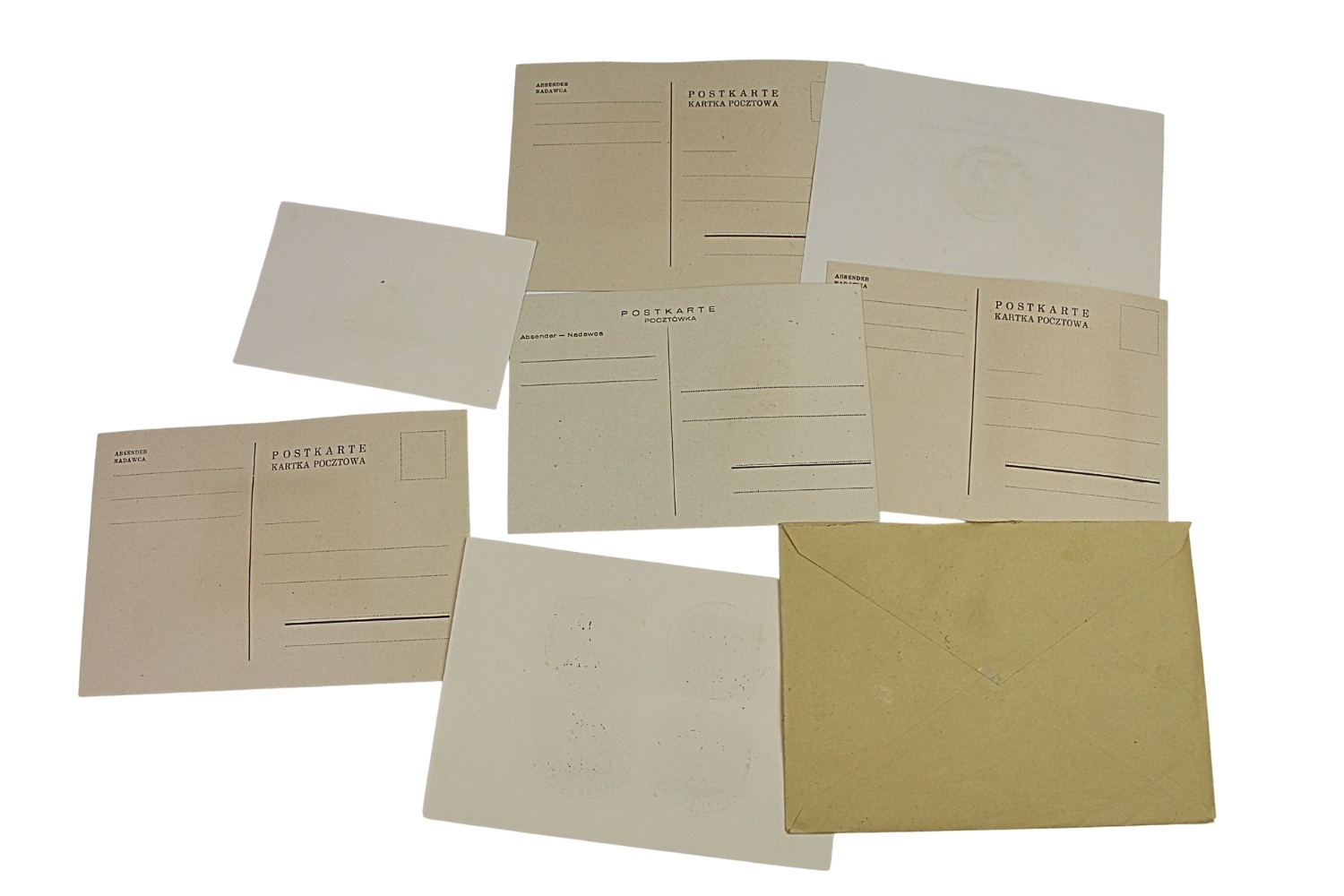 ZESTAW ZNACZKÓW GENERALNE GUBERNATORSTWO