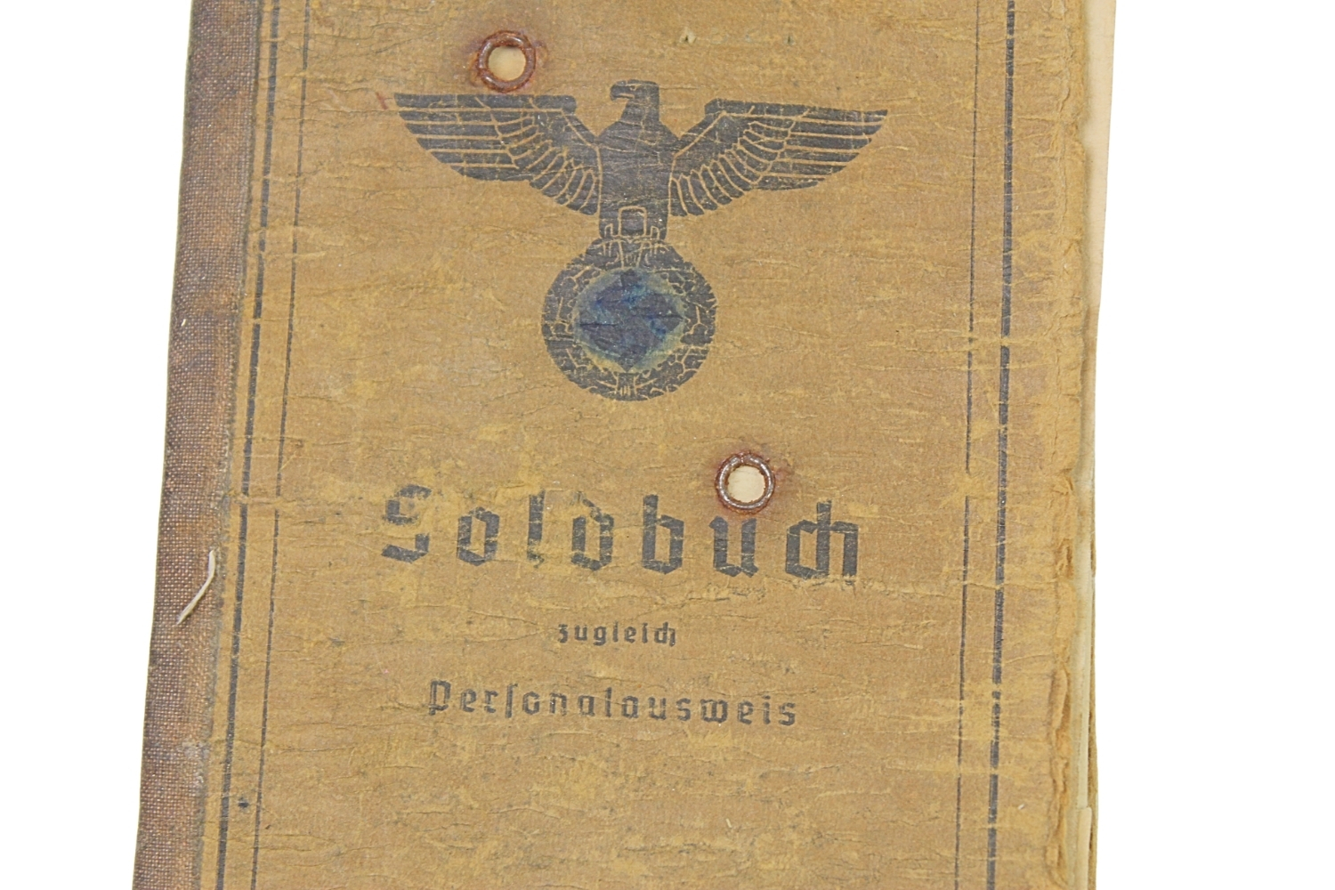 ZESTAW DOKUMENTÓW SOLDBUCH 5. FELDERSATZ BATAIllON 171 