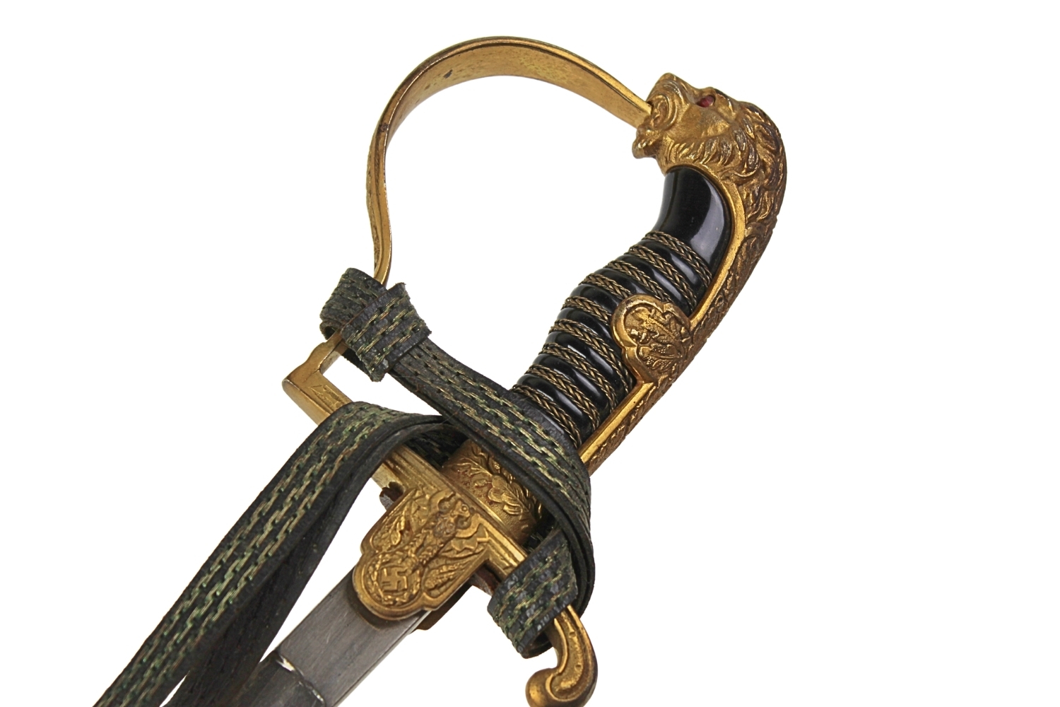 SZABLA OFICERA WEHRMACHTU Paul Weyersberg&Co SOLINGEN Z TEMBLAKIEM