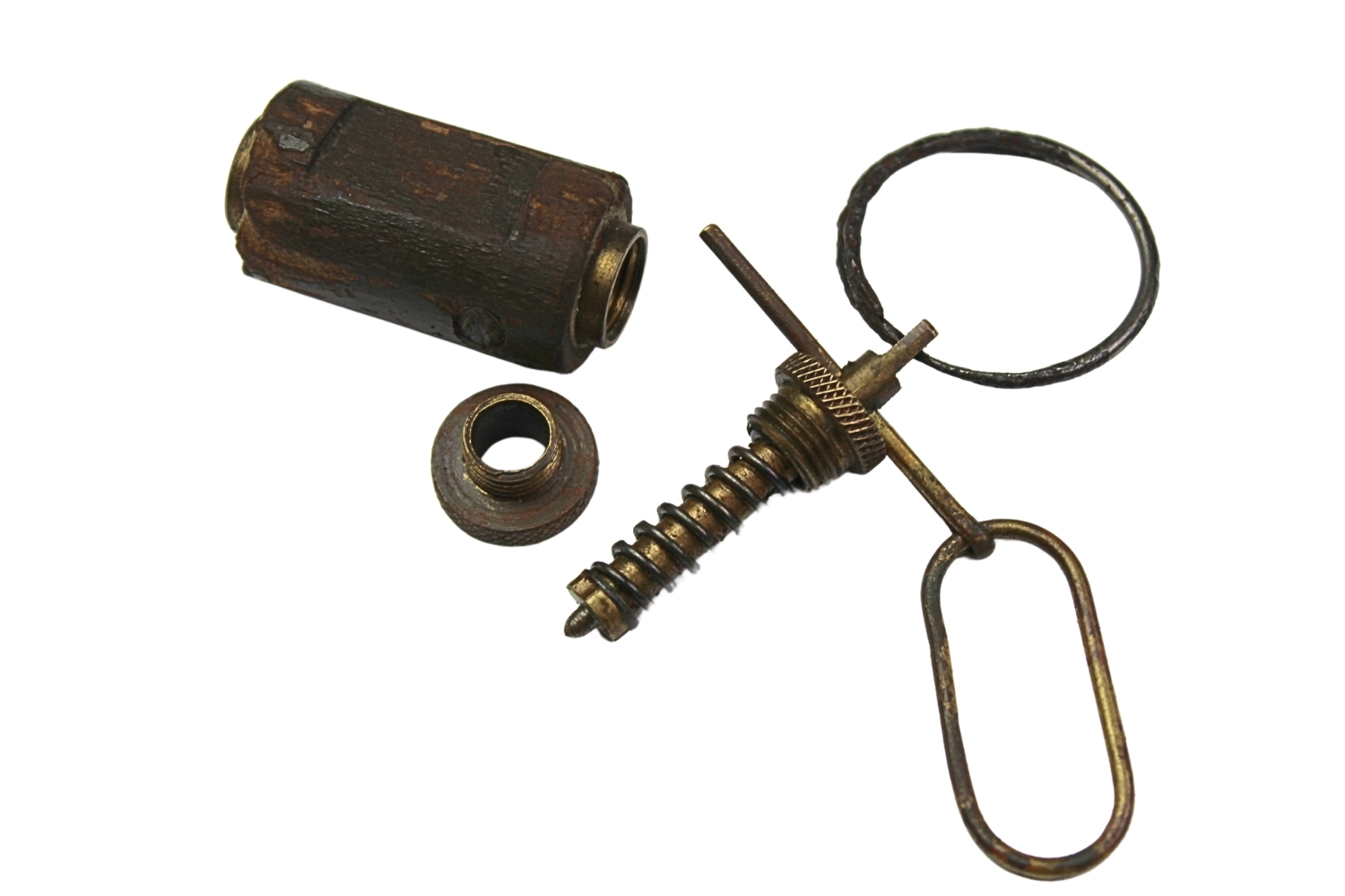 II RP Puszka saperska z naciągiem skorupa dekoracyjna 