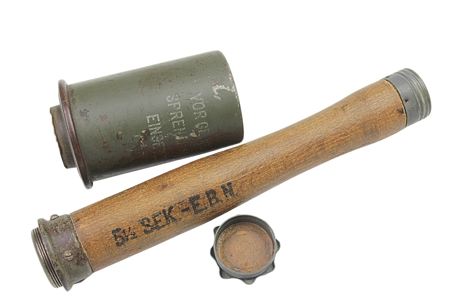 Niemiecki GRANAT TRZONKOWY M1917 stan