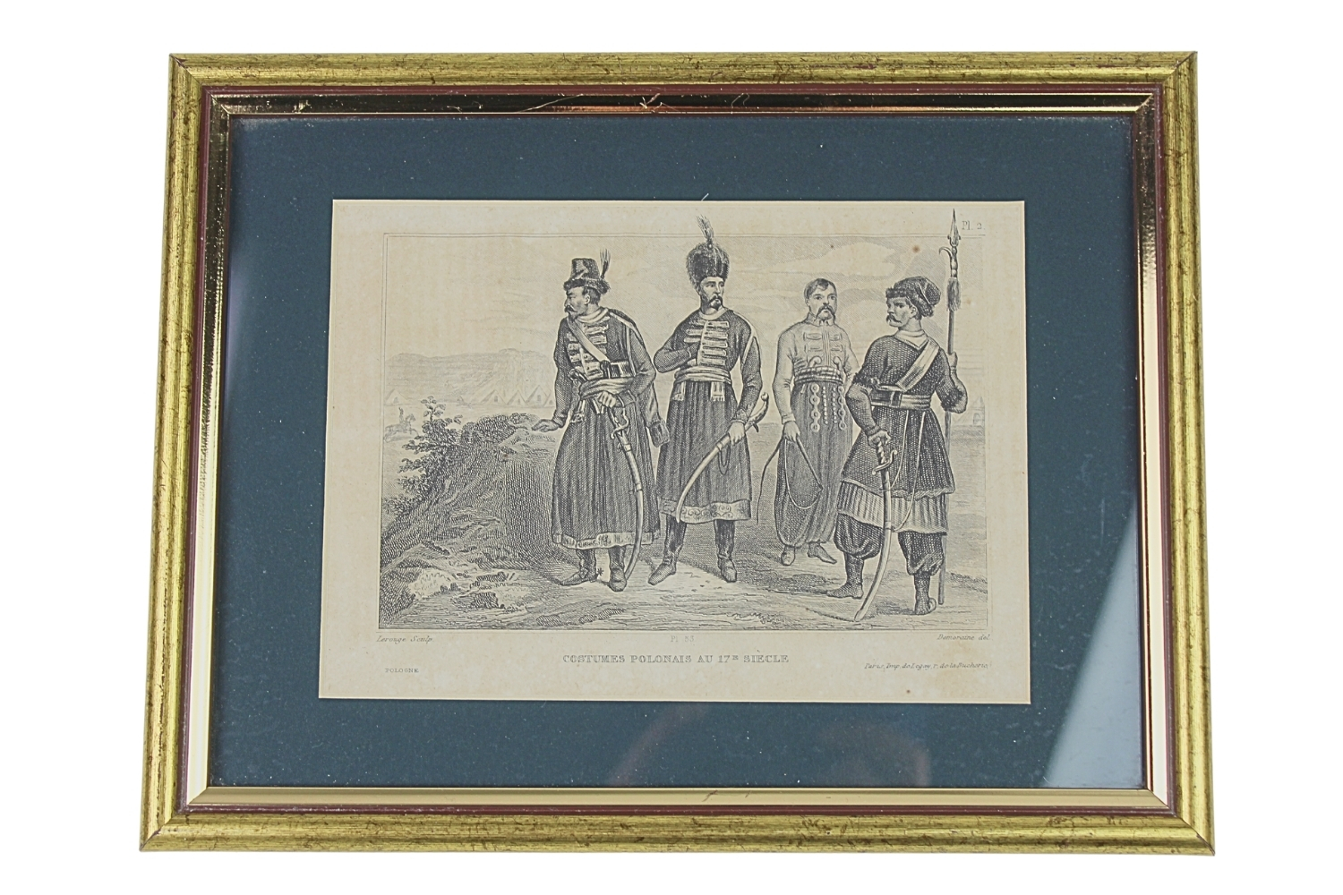 RYCINA UBIORY POLSKIE XIX WIEK