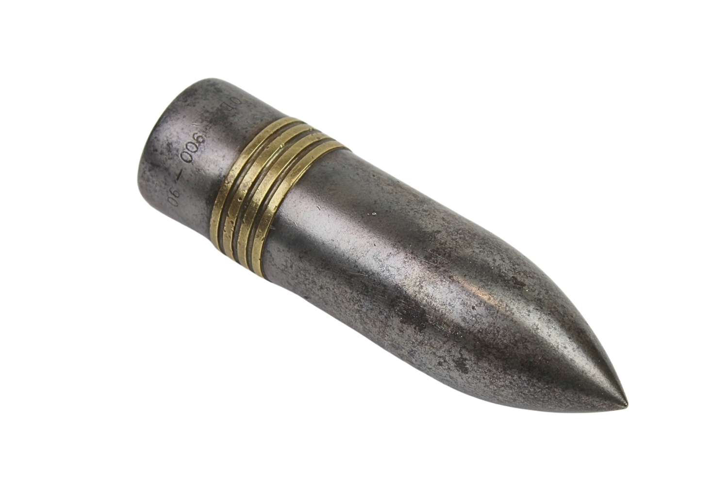 Pocisk Hotchkiss 47mm działko morskie Gdynia 1939 Skorupa Dekoracyjna