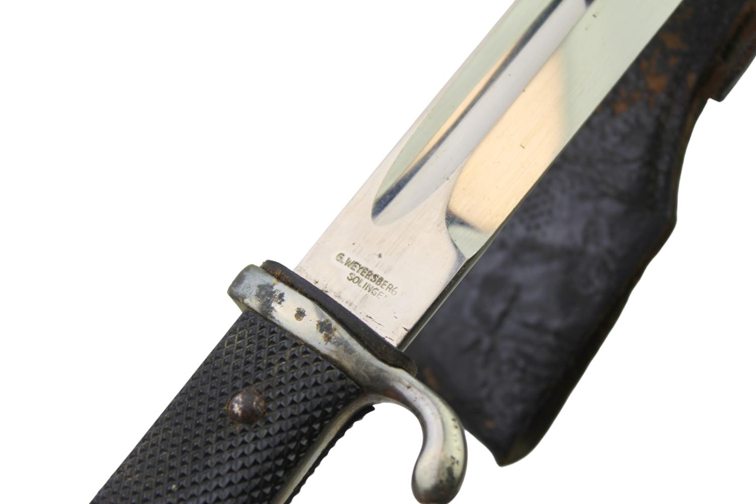 Bagnet niemiecki KS 98 G. Weyersberg Solingen z żabką