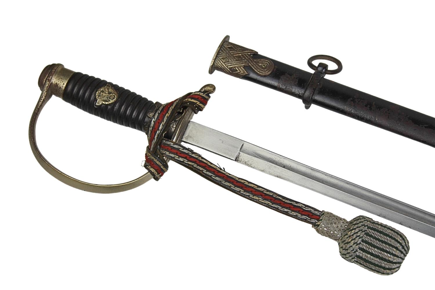 SZPADA SCHUTZPOLIZEI CLEMEN & JUNG SOLINGEN Z TEMBLAKIEM