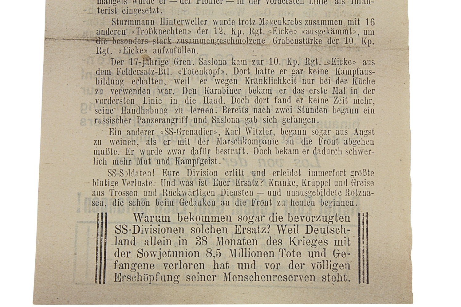 ODEZWA SS „TOTENKOPF”