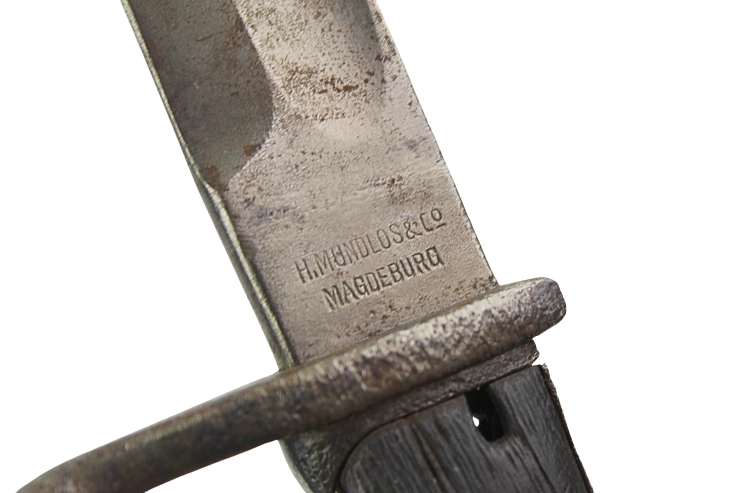 Bagnet niemiecki wz.98 05 „Liść” H.Mundlos&Co Magdeburg 1917