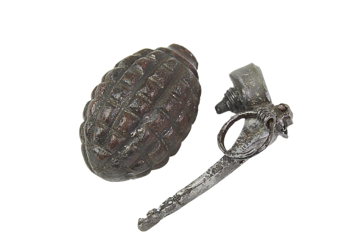 II RP granat wz.KC skorupa dekoracyjna 