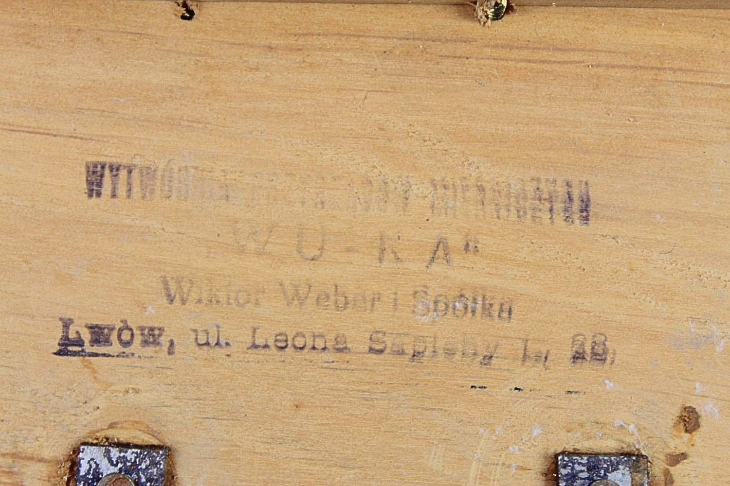 II RP Skrzynia na teodolit WP Kartografia "Wuka" Lwów F1