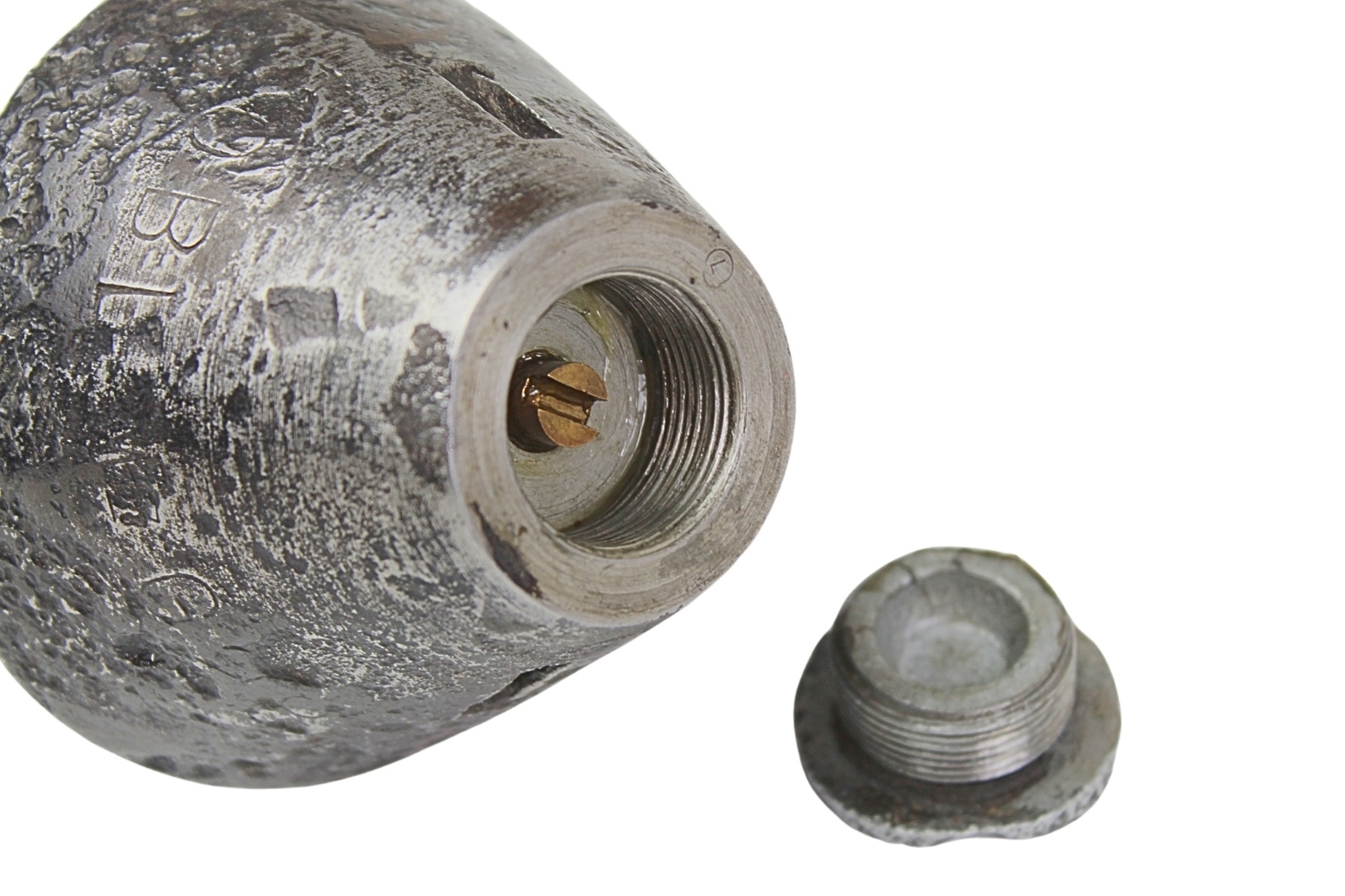 II RP zapalnik BL 50kg wz.G 28 skorupa dekoracyjna