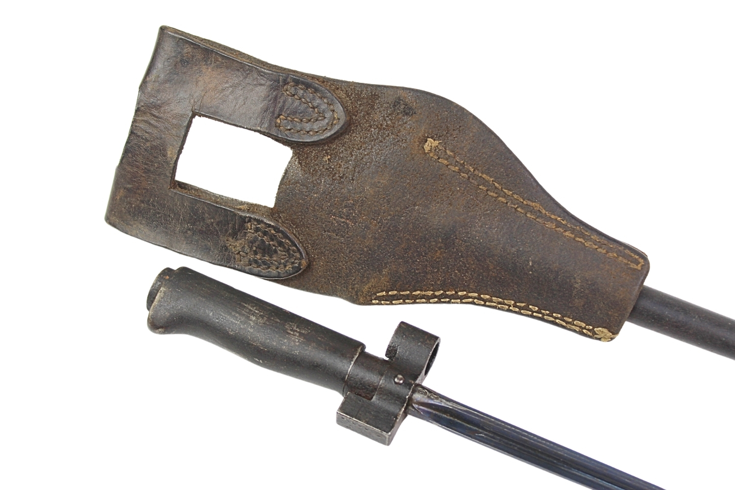 Bagnet Lebel wz.1886 żeliwo z żabką 