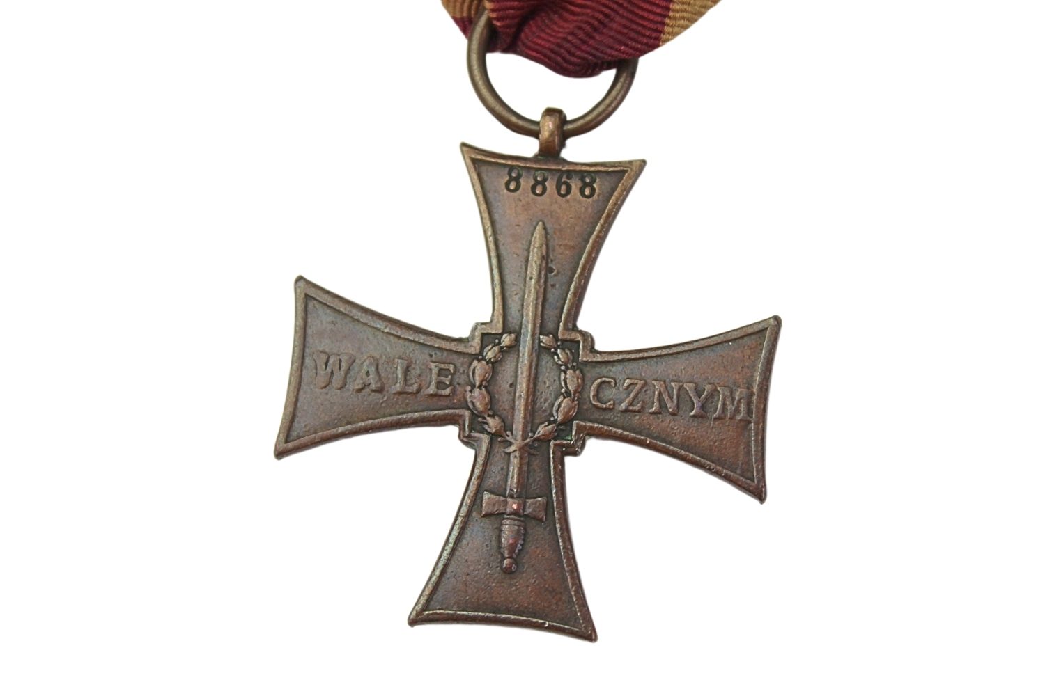 II RP Krzyż Walecznych duży Knedler niski numer