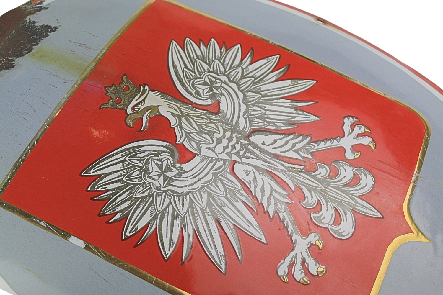 II RP Tablica emaliowana Godło Państwowe