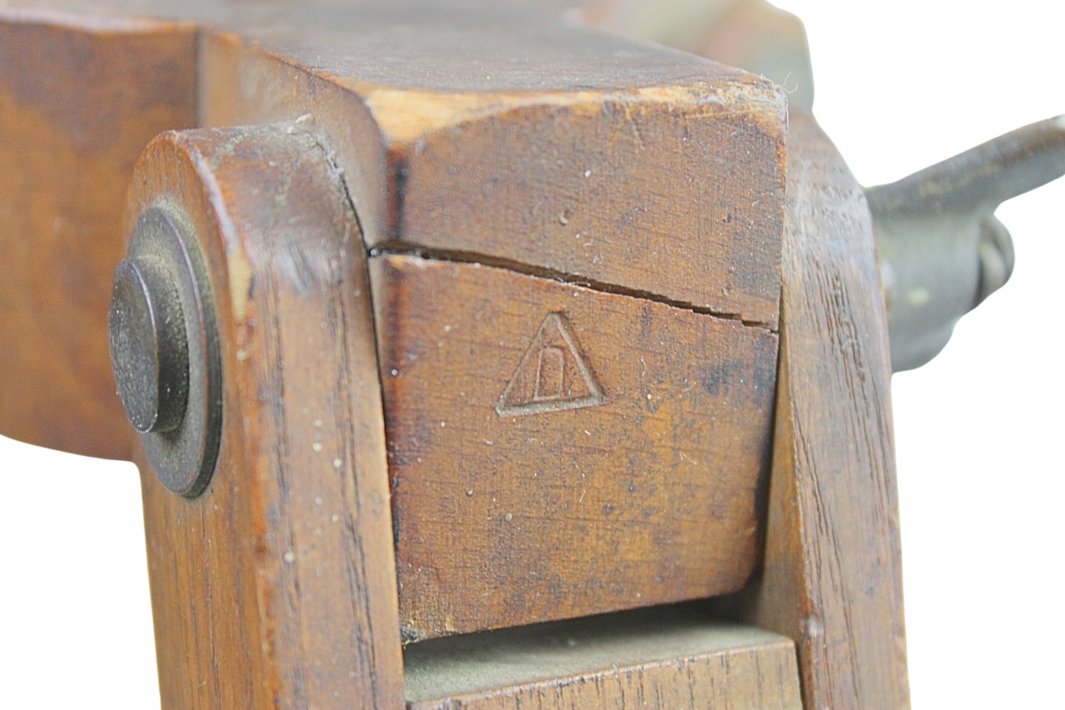 II RP Trójnóg stolika mierniczego artylerii Jan Bujak Lwów UNIKAT