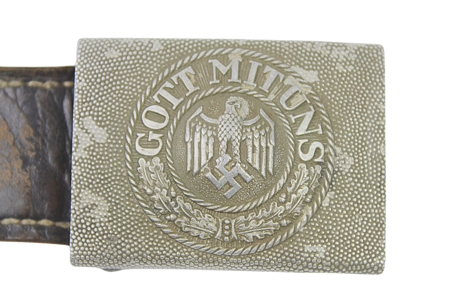 Klamra Wehrmacht F.K.O. ze skórką 1937