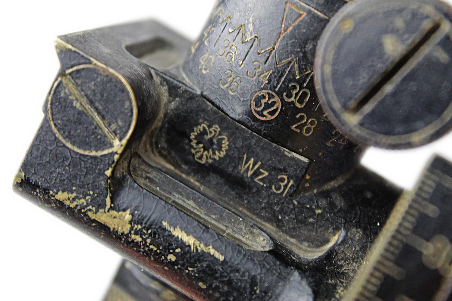 II RP Celownik moździerz Stockes Brandt 81mm wz.31 PZO Warszawa