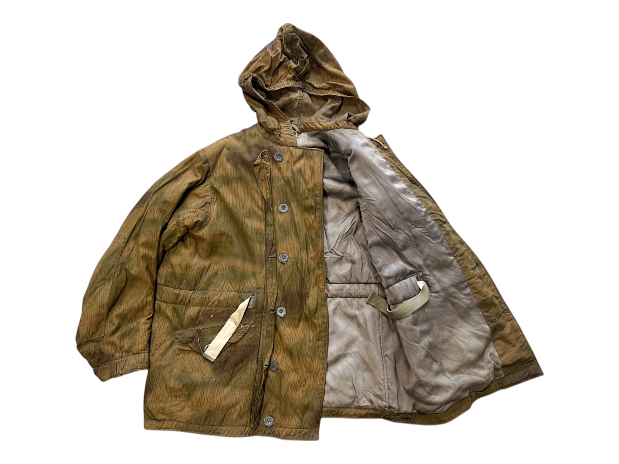 Niemiecka kurtka ze spodniami - zimowy zestaw Sumpftarnmuster