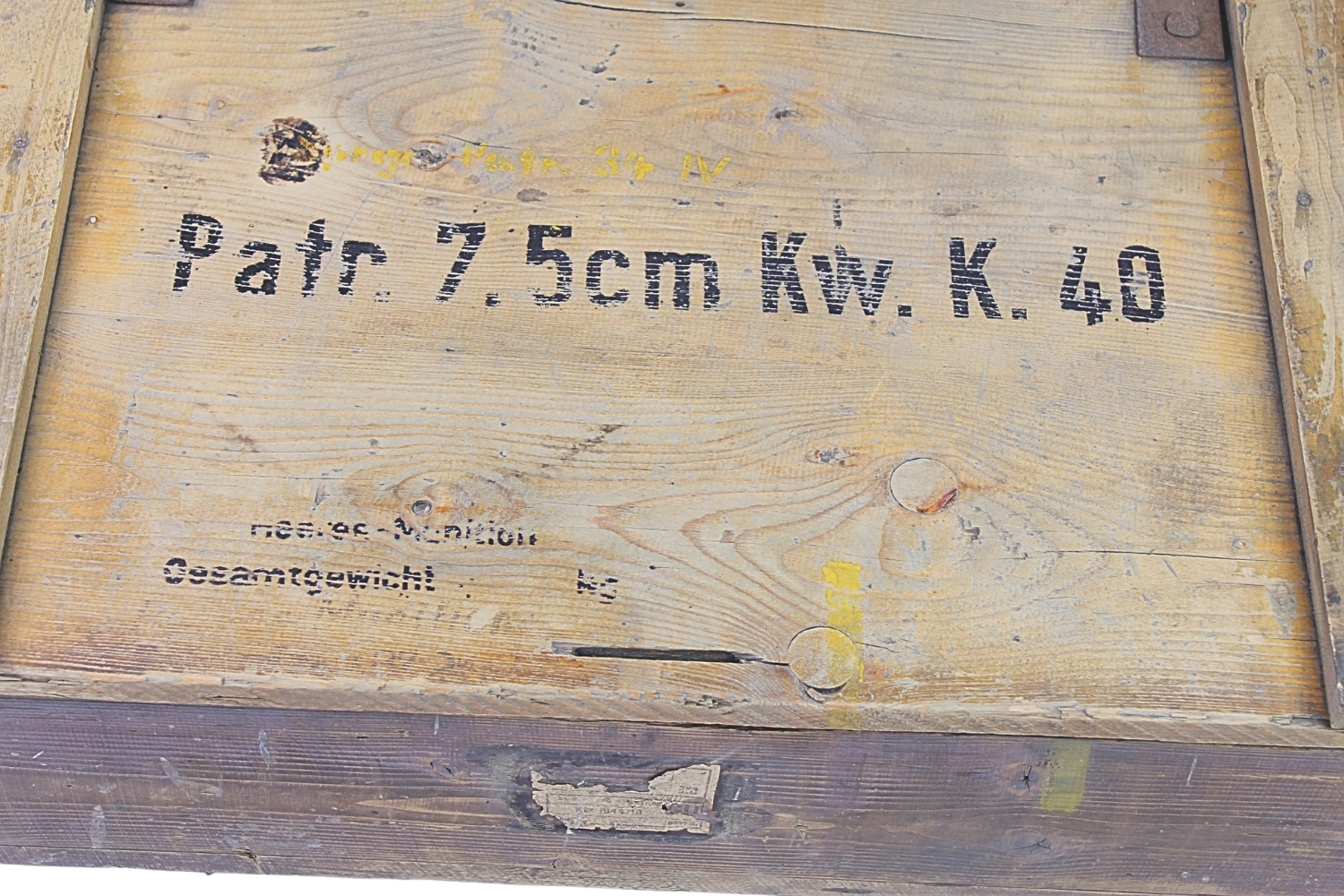 SKRZYNIA NA AMUNCIJĘ 7,5CM KWK 40 PANZER IV STUG III