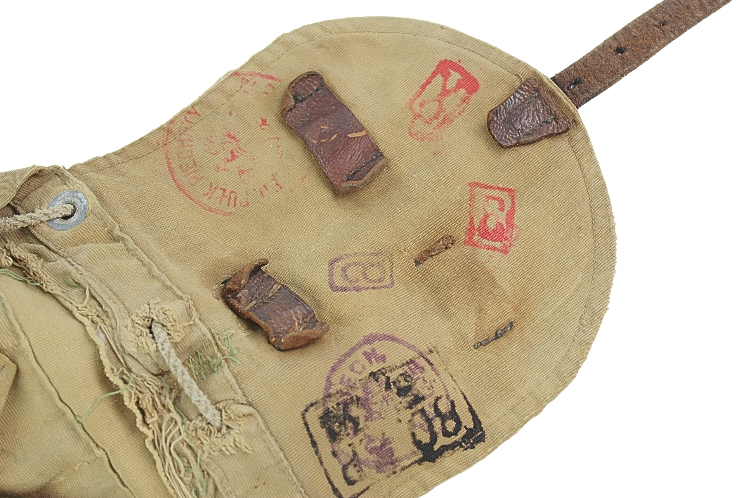 II RP PLECAK WZ.22 TYPU NORWESKIEGO 80 Pułk Piechoty