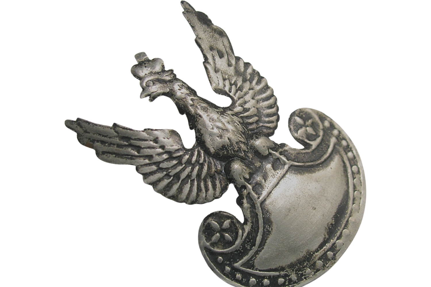 Orzeł produkcji konspiracyjnej zbliżony rysunkiem do wz.19 – nieopisany