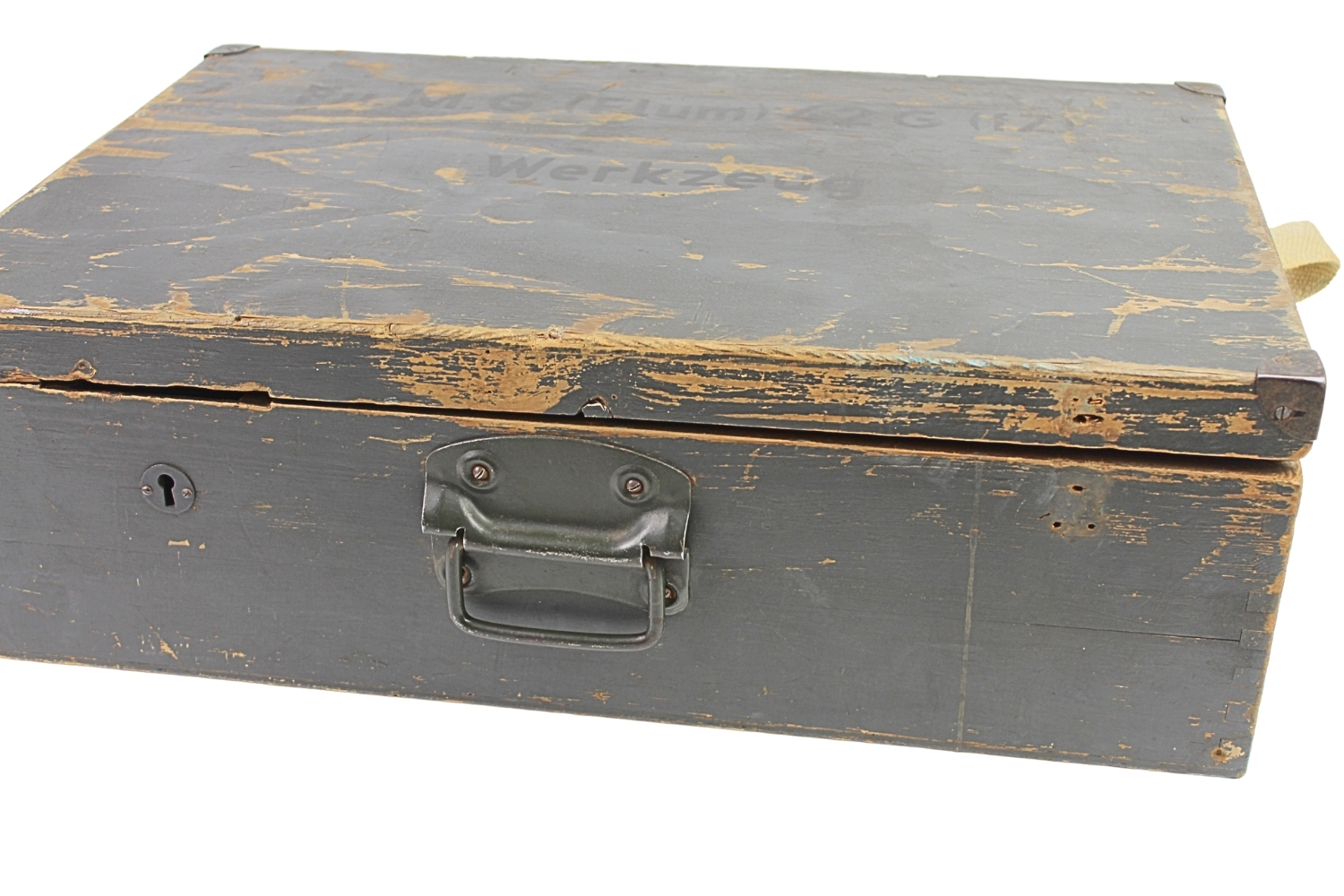 Skrzynia narzędziowa lotniczego karabinu maszynowego MG 42 Rzadkość 