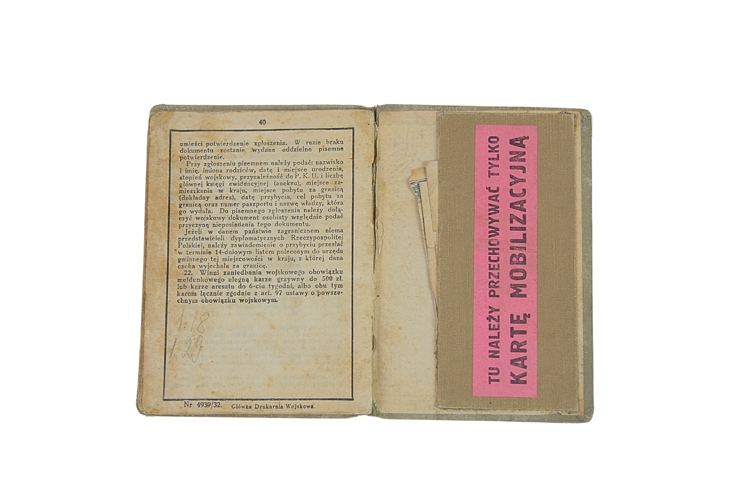 II RP KSIĄŻECZKA WOJSKOWA BATALION LOTNICTWA