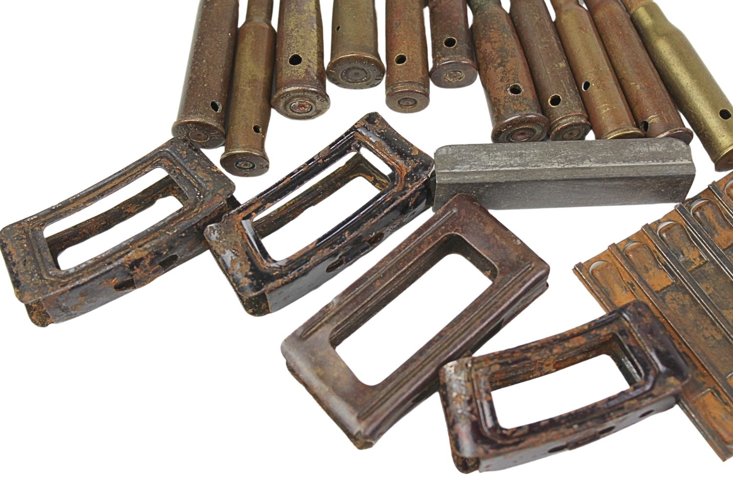 Zestaw amunicji karabinowej skorupy dekoracyjne 