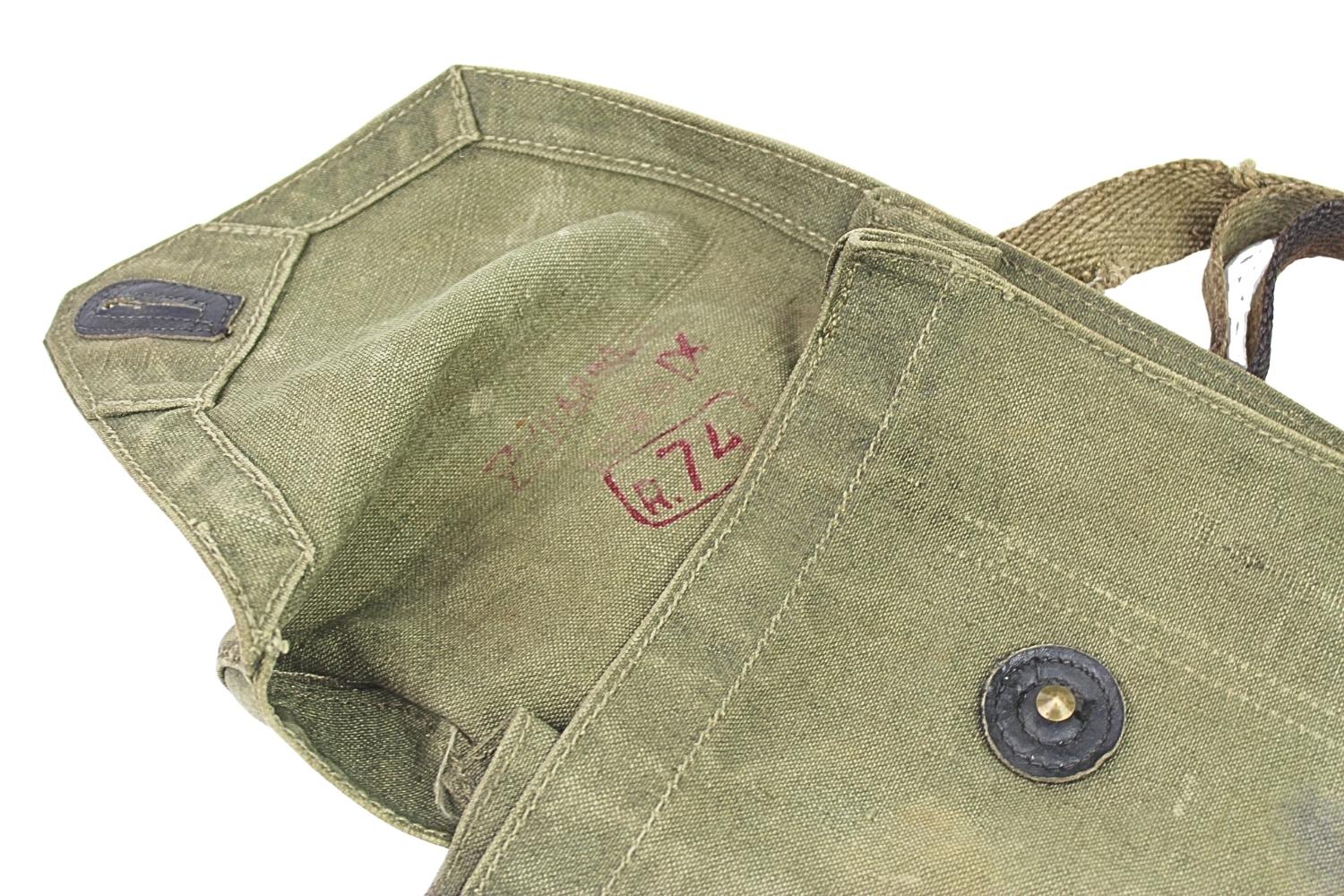 II RP Torba na maskę wz.32 Żyrardów