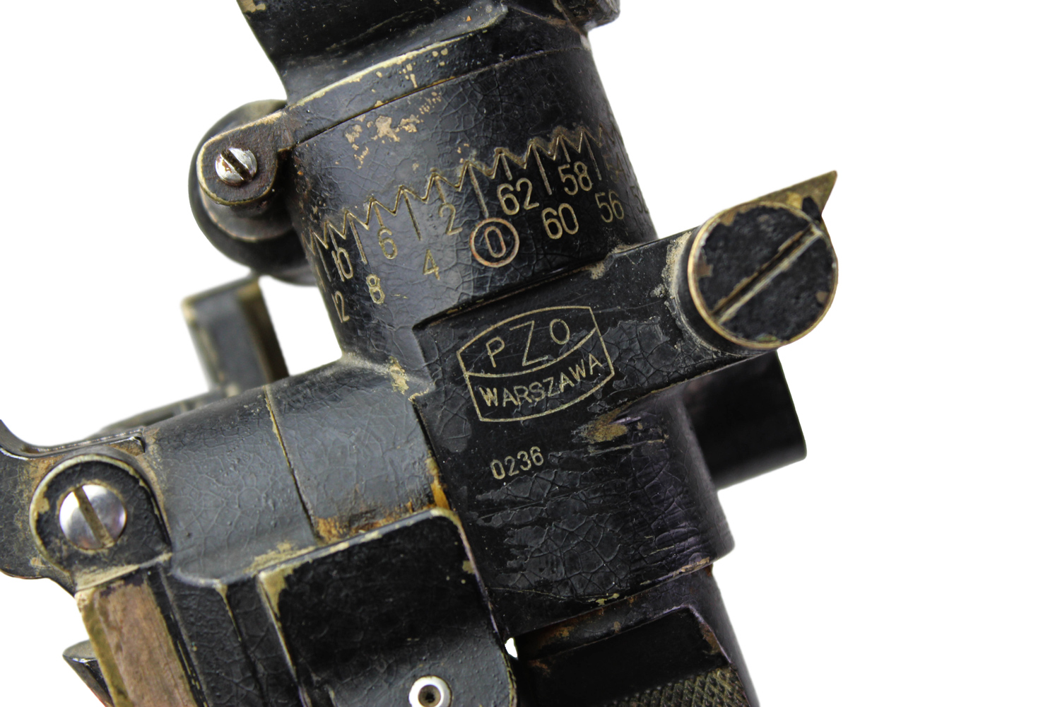 II RP Celownik moździerz Stockes Brandt 81mm wz.31 PZO Warszawa