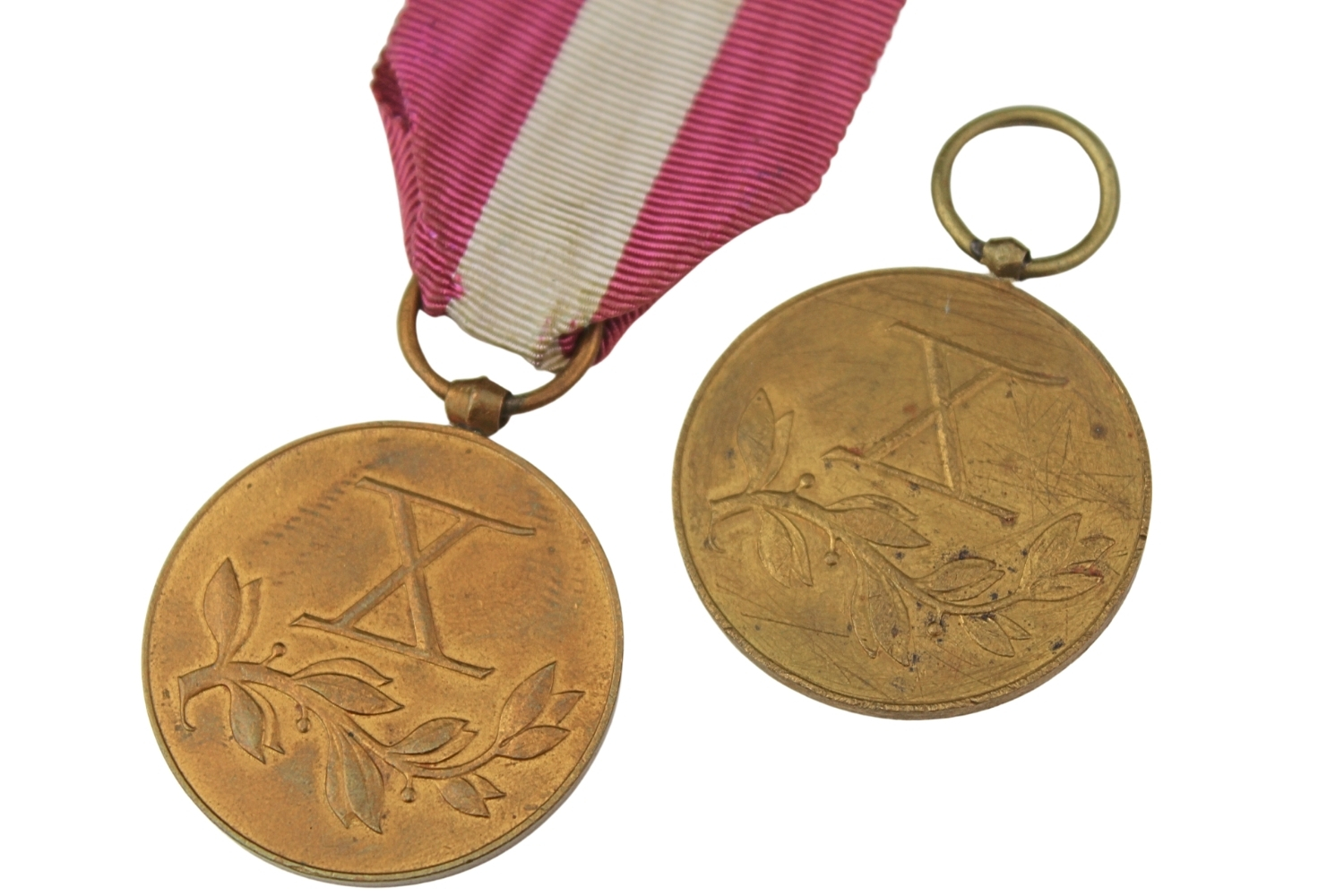 II RP Zestaw Medali za długoletnią służbę X Lat 